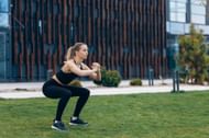 Plie squat pulse. (Image credits: Freepik)